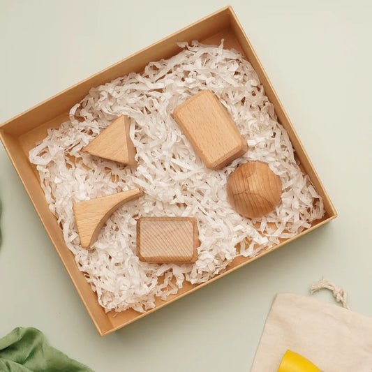 Saha-  Flo - Waldorf Blocks | Irregular Wooden Blocks for Sensory Play