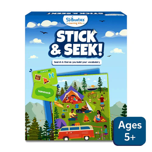 Skillmatics Stick & Seek! - Search & Find As You Build Your Vocabulary