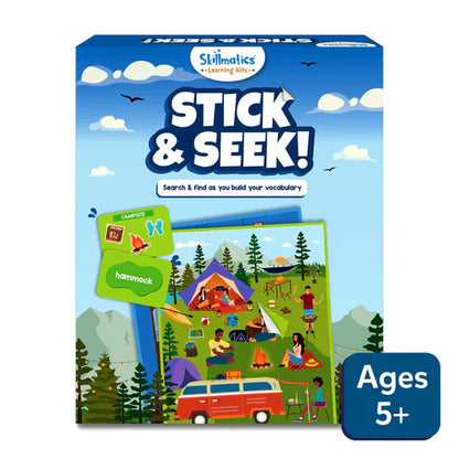 Skillmatics Stick & Seek! - Search & Find As You Build Your Vocabulary