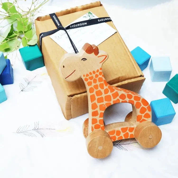 MoonToys- Giraffe on Wheels