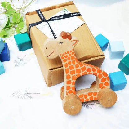 MoonToys- Giraffe on Wheels