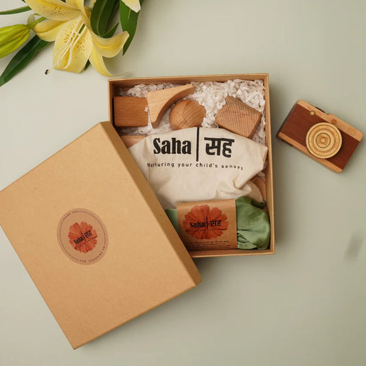 Saha- Treasure Trove 2.0 - A collection of open-ended toys for 12+ months children