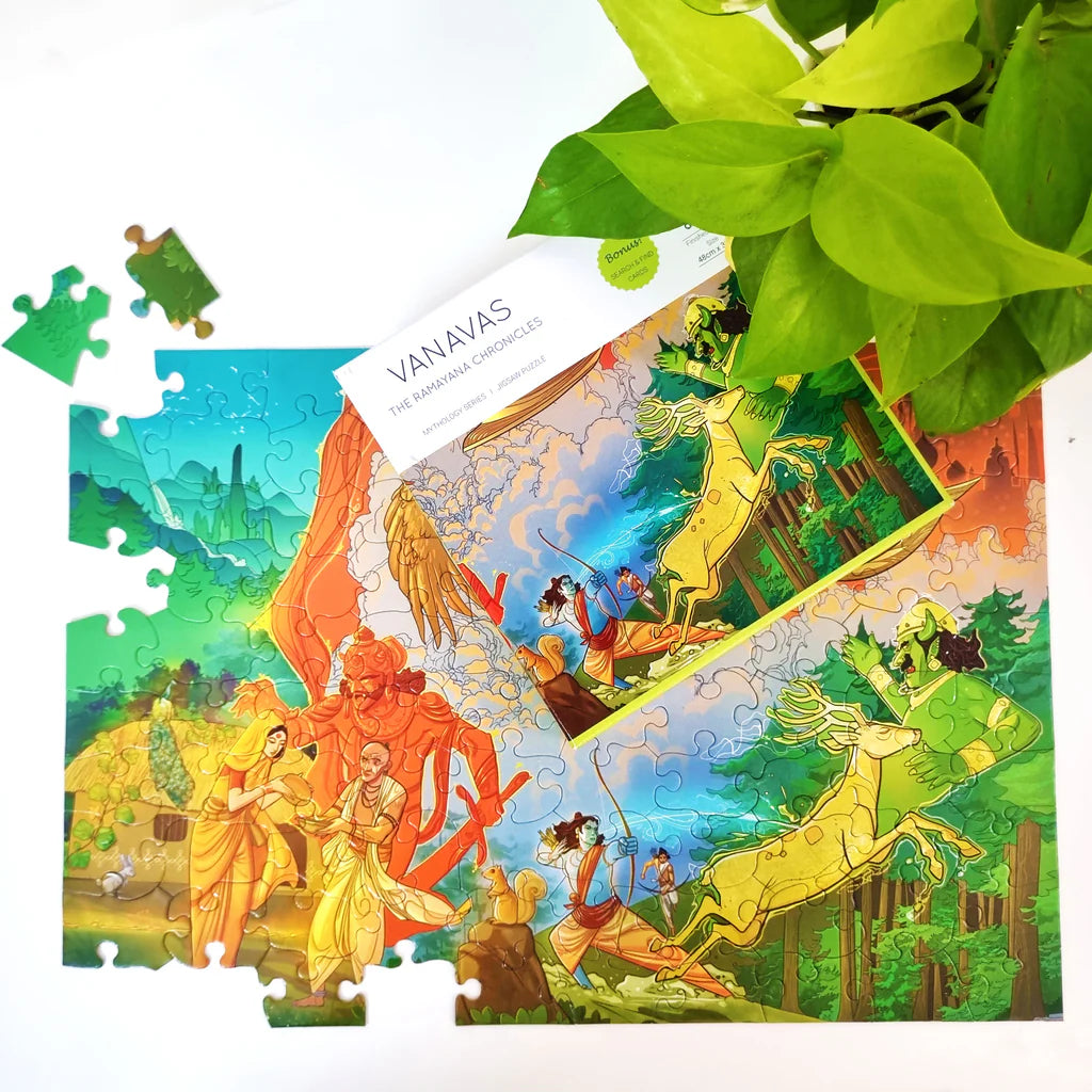 Aurva- Vanavas- The Ramayana Chronicles - 100pcs puzzle