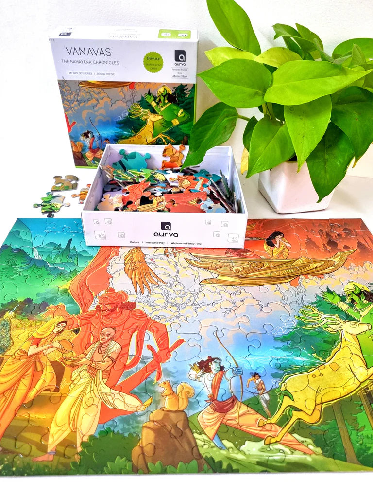 Aurva- Vanavas- The Ramayana Chronicles - 100pcs puzzle