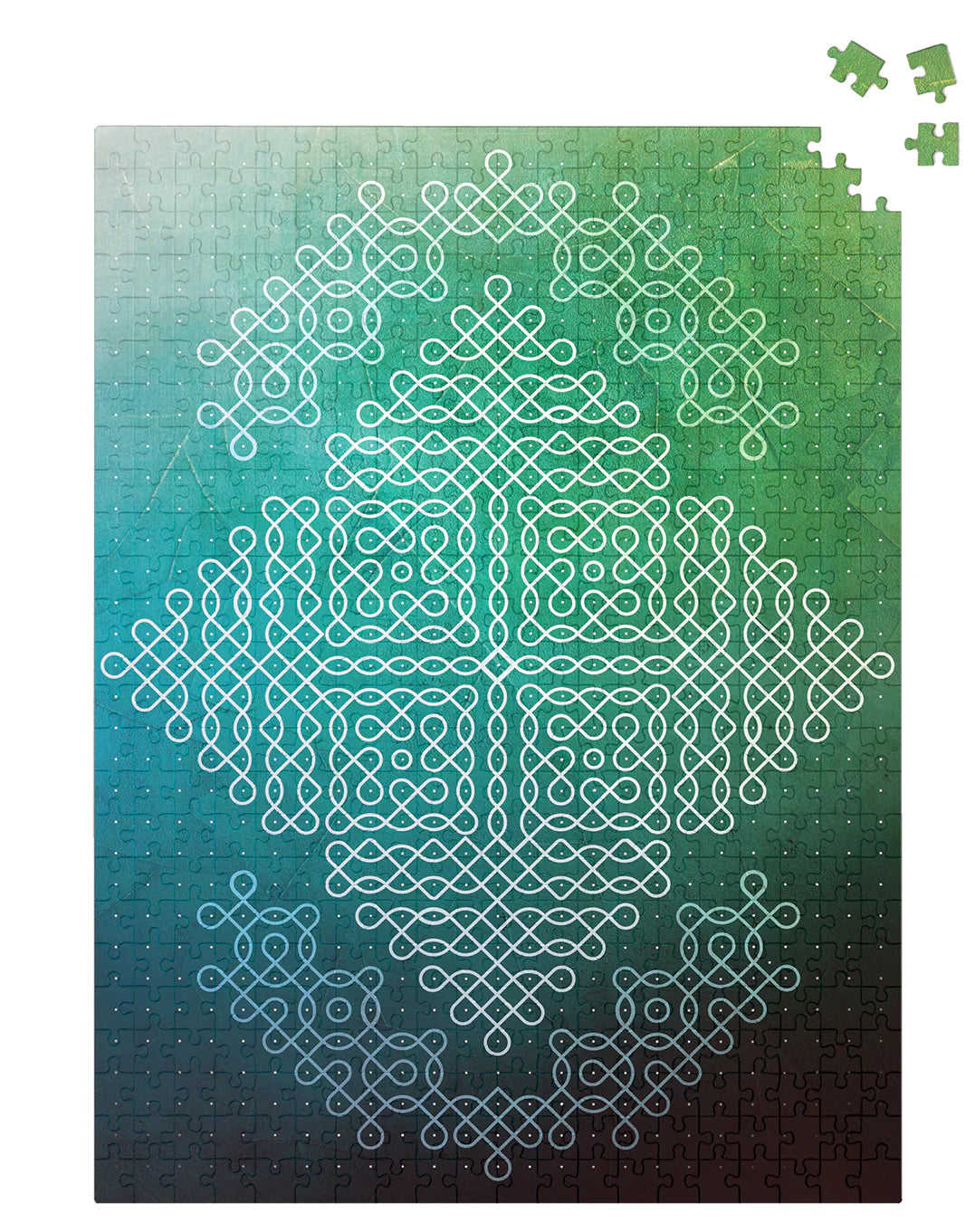 Aurva- Kolam - The Interlace - 500pcs puzzle