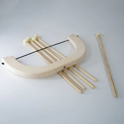 MoonToys-  Handmade Wooden Bow and Arrow Set