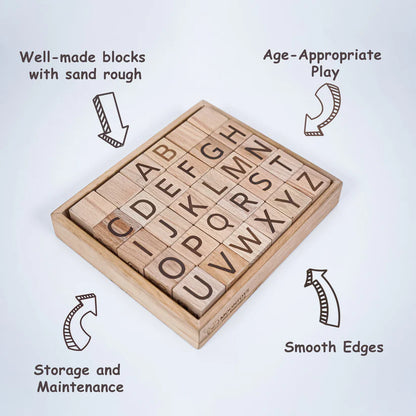 MoonToys-  English Multifunctional Educational Blocks Set Toys (5-In-1)