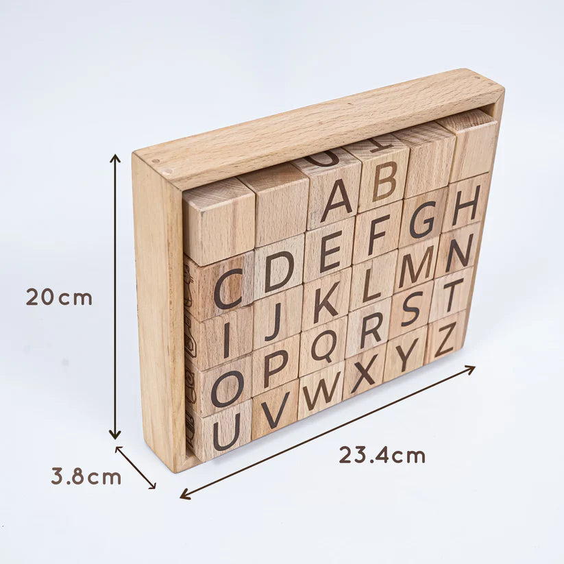 MoonToys-  English Multifunctional Educational Blocks Set Toys (5-In-1)