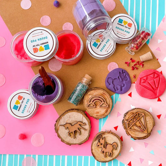 Bombay Toy Co- Play Dough Kit | Unicorn Theme | Sensory Play