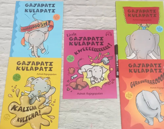 Gajapati Kulapati Series- 5 Books (English)