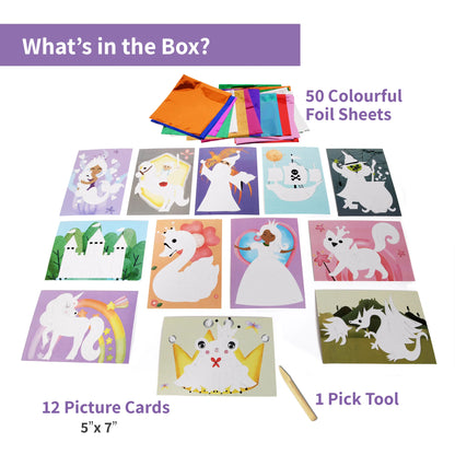 Chalk & Chuckles- Fabulous Foil Art  Foil Art - Magical World