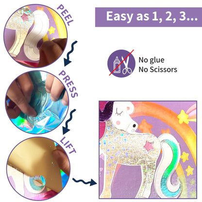 Chalk & Chuckles- Fabulous Foil Art  Foil Art - Magical World
