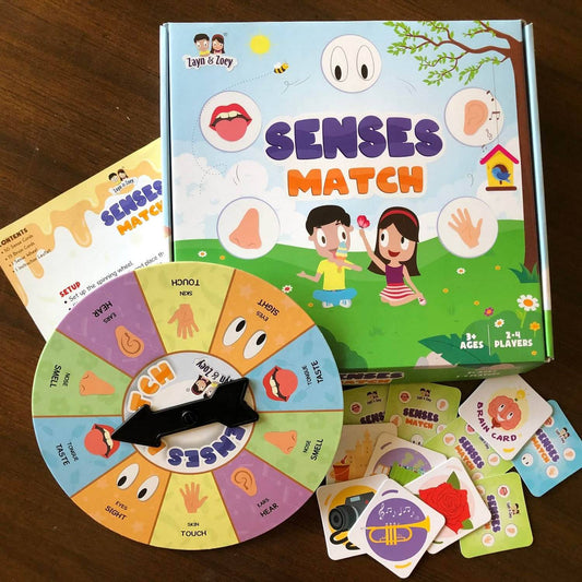 Zayn & Zoey- Senses Match Game