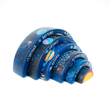 MoonToys-  Wooden Stacker Toys – Solar System