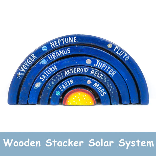 MoonToys-  Wooden Stacker Toys – Solar System